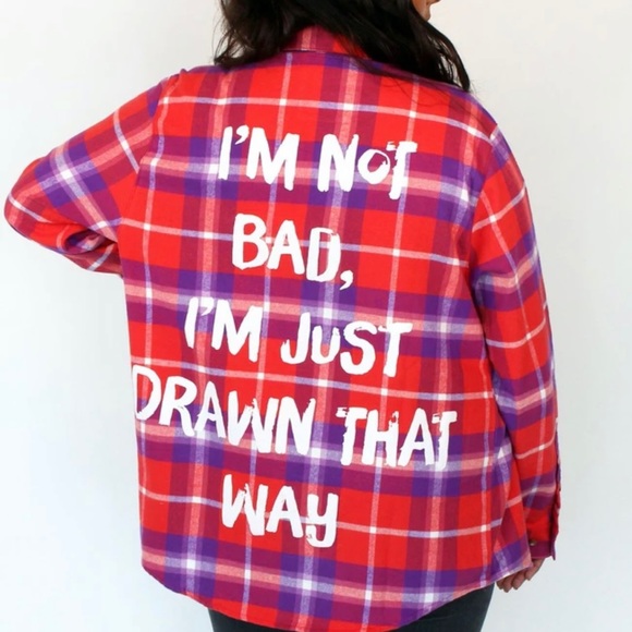 Cakeworthy Jessica Rabbit Flannel - Picture 4 of 8